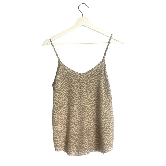 Aritzia Under Wilfred Nostalgia Silk Camisole Tank Top Size Small Sleep - Picture 8 of 8